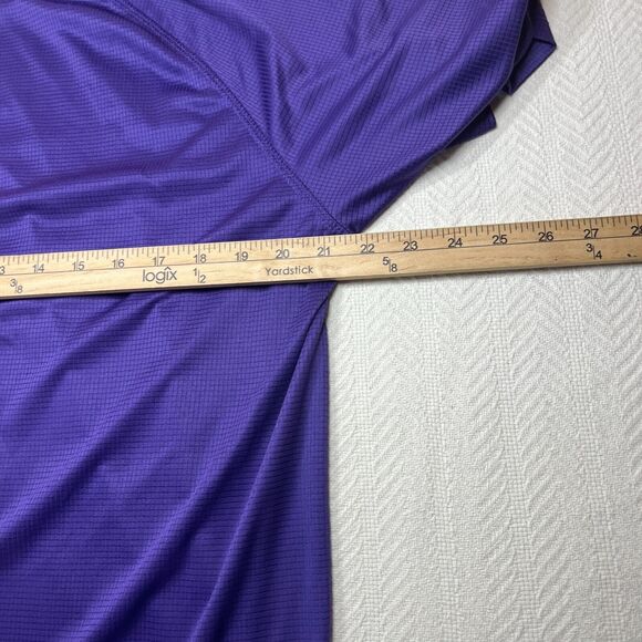 Los Angeles Lakers T-Shirt Mens XL Purple Short Sleeve Logo Tee NBA Reflective - Picture 8 of 8